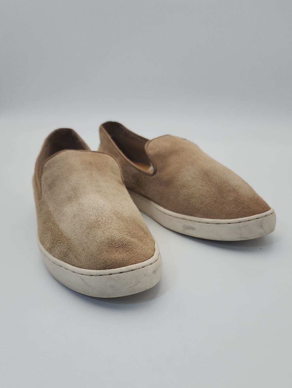 Birdies "The Swift" Tan Suede Slip-On Loafer Sneakers Size 7 - Picture 3 of 14